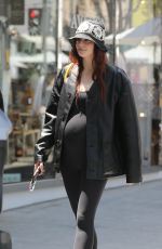 Pregnant SOPHIE TURNER and Joe Jonas at Wally