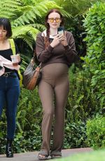 Pregnant SOPHIE TURNER and Joe Jonas Leaves Memorial Day Lunch at Beverly Hills Hotel 05/30/2022