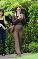 Pregnant SOPHIE TURNER and Joe Jonas Leaves Memorial Day Lunch at Beverly Hills Hotel 05/30/2022