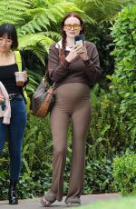 Pregnant SOPHIE TURNER and Joe Jonas Leaves Memorial Day Lunch at Beverly Hills Hotel 05/30/2022