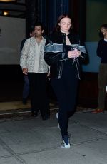 Pregnant SOPHIE TURNER and Joe Jonas Leaves Their Hotel in New York 05/01/2022