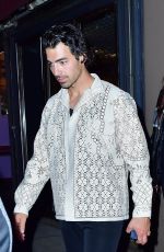 Pregnant SOPHIE TURNER and Joe Jonas Out for Dinner at Emilio