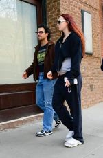 Pregnant SOPHIE TURNER and Joe Jonas Out in New York 05/03/2022
