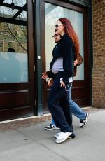 Pregnant SOPHIE TURNER and Joe Jonas Out in New York 05/03/2022