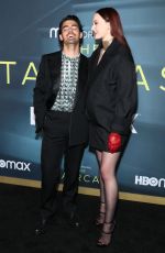 Pregnant SOPHIE TURNER at The Staircase Premiere at Museum of Modern Art in New York 05/03/2022
