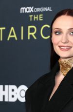 Pregnant SOPHIE TURNER at The Staircase Premiere at Museum of Modern Art in New York 05/03/2022
