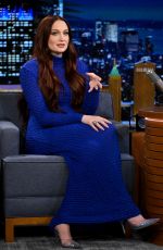 Pregnant SOPHIE TURNER at Tonight Show Starring Jimmy Fallon in New York 05/06/2022