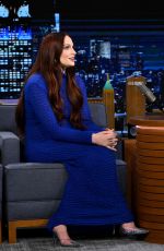 Pregnant SOPHIE TURNER at Tonight Show Starring Jimmy Fallon in New York 05/06/2022