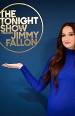 Pregnant SOPHIE TURNER at Tonight Show Starring Jimmy Fallon in New York 05/06/2022