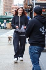 Pregnant SOPHIE TURNER Out in New York 05/03/2022
