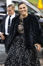 PRINCESS VICTORIA OF SWEDEN Arrives at Young President
