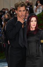 PRISCILLA PRESLEY at Met Gala Celebrating In America: An Anthology of Fashion in New York 05/02/2022