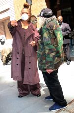 QUEEN LATIFAH Leaves The View in New York 05/05/2022