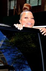 QUEEN LATIFAH Leaves The View in New York 05/05/2022