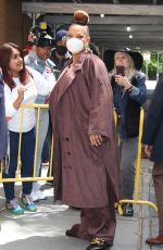 QUEEN LATIFAH Leaves The View in New York 05/05/2022
