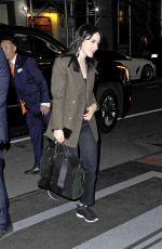 RACHEL BROSNAHAN Arrives at Mark Hotel in New York 04/30/2022