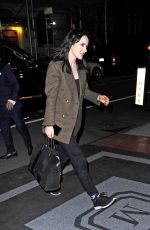 RACHEL BROSNAHAN Arrives at Mark Hotel in New York 04/30/2022