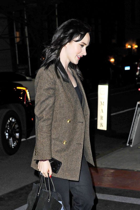RACHEL BROSNAHAN Arrives at Mark Hotel in New York 04/30/2022