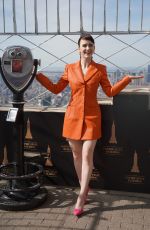 RACHEL BROSNAHAN at Empire State Building in Honor of Covenant House