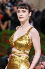 RACHEL BROSNAHAN at Met Gala Celebrating In America: An Anthology of Fashion in New York 05/02/2022