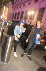 RACHEL BROSNAHAN Leaves NY Rangers Game at Madison Square Garden in New York 05/28/2022