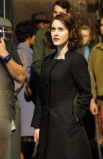 RACHEL BROSNAHAN on the Set of The Marvelous Mrs. Maisel in New York 05/16/2022