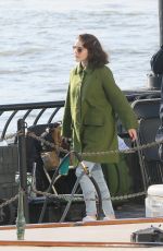 RACHEL BROSNAHAN on the Set of The Marvelous Mrs. Maisel in New York 05/19/2022