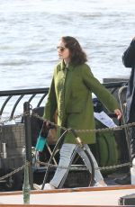 RACHEL BROSNAHAN on the Set of The Marvelous Mrs. Maisel in New York 05/19/2022