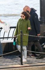 RACHEL BROSNAHAN on the Set of The Marvelous Mrs. Maisel in New York 05/19/2022