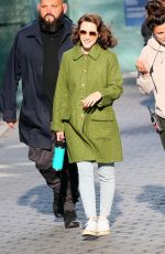 RACHEL BROSNAHAN on the Set of The Marvelous Mrs. Maisel in New York 05/19/2022