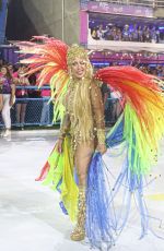 RAFAELLA SANTOS at Salgueiro Parade in Rio de Janeiro 04/30/2022