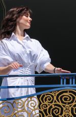 REBECCA HALL at Hotel Martinez Balcony at 2022 Cannes Film Festival 05/17/2022