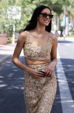 REBECCA MIR Out on Croisette in Cannes 05/27/2022