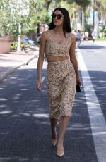 REBECCA MIR Out on Croisette in Cannes 05/27/2022