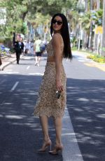 REBECCA MIR Out on Croisette in Cannes 05/27/2022