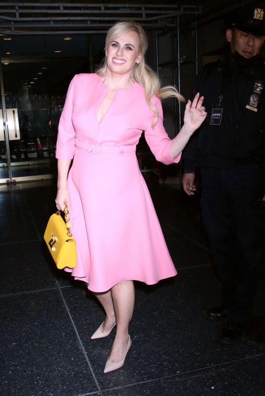 REBEL WILSON at Today Show Promotes Her New Comedy Senior Year 05/05/2022