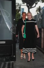 REBEL WILSON Out for Dinner at Craig