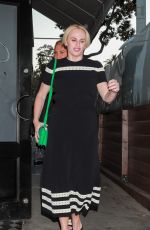 REBEL WILSON Out for Dinner at Craig
