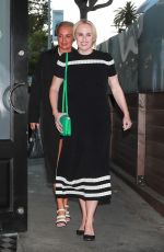 REBEL WILSON Out for Dinner at Craig