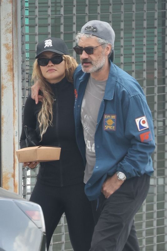 RITA ORA and Taika Waititi Out for Lunch in Los Feliz 05/08/2022
