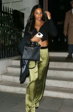ROCHELLE HUMES Night Out in London 04/29/2022