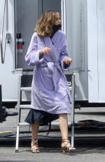 ROSE BYRNE on the Set of Platonic in Los Angeles 05/09/2022