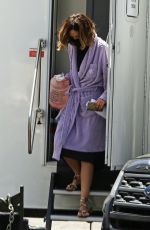 ROSE BYRNE on the Set of Platonic in Los Angeles 05/09/2022