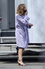 ROSE BYRNE on the Set of Platonic in Los Angeles 05/09/2022