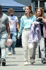 ROSE BYRNE on the Set of Platonic in Los Angeles 05/18/2022
