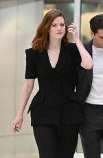 ROSE LESLIE Arrives at JFK Airport in New York 05/11/2022