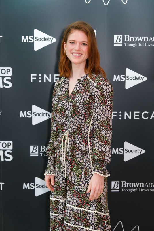 ROSE LESLIE at SMS Battles Quiz for MS Society at East Wintergarden in London 05/12/2022