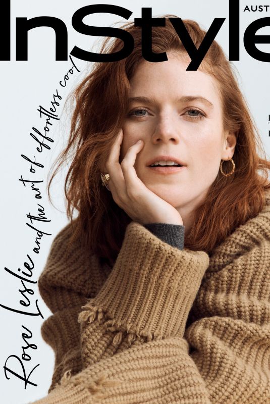 ROSE LESLIE for Instyle Magazine, Australia May 2022