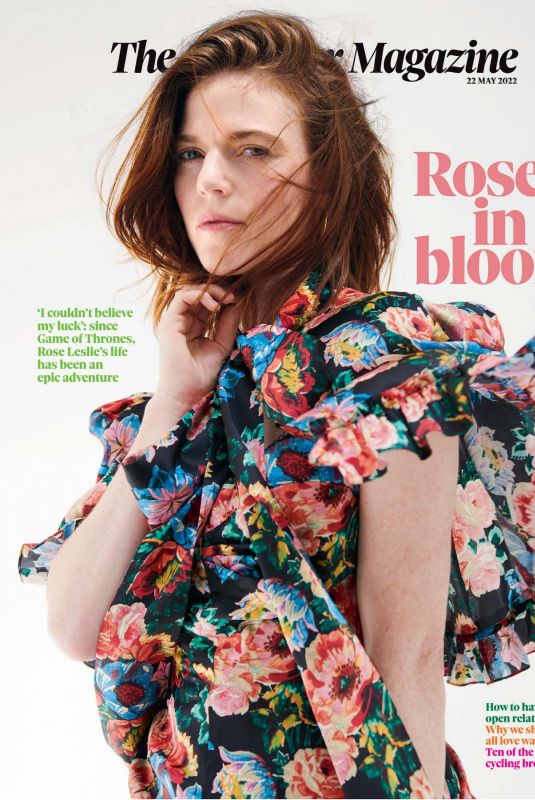 ROSE LESLIE in The Observer, May 2022