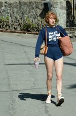 RUMER and TALLULAH WILLIS Out in Los Angeles 04/30/2022